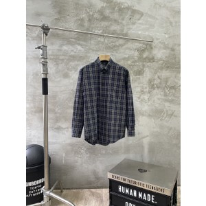 Balenciaga BLCG 발렌시아가 체크 긴팔 셔츠 남방 의류