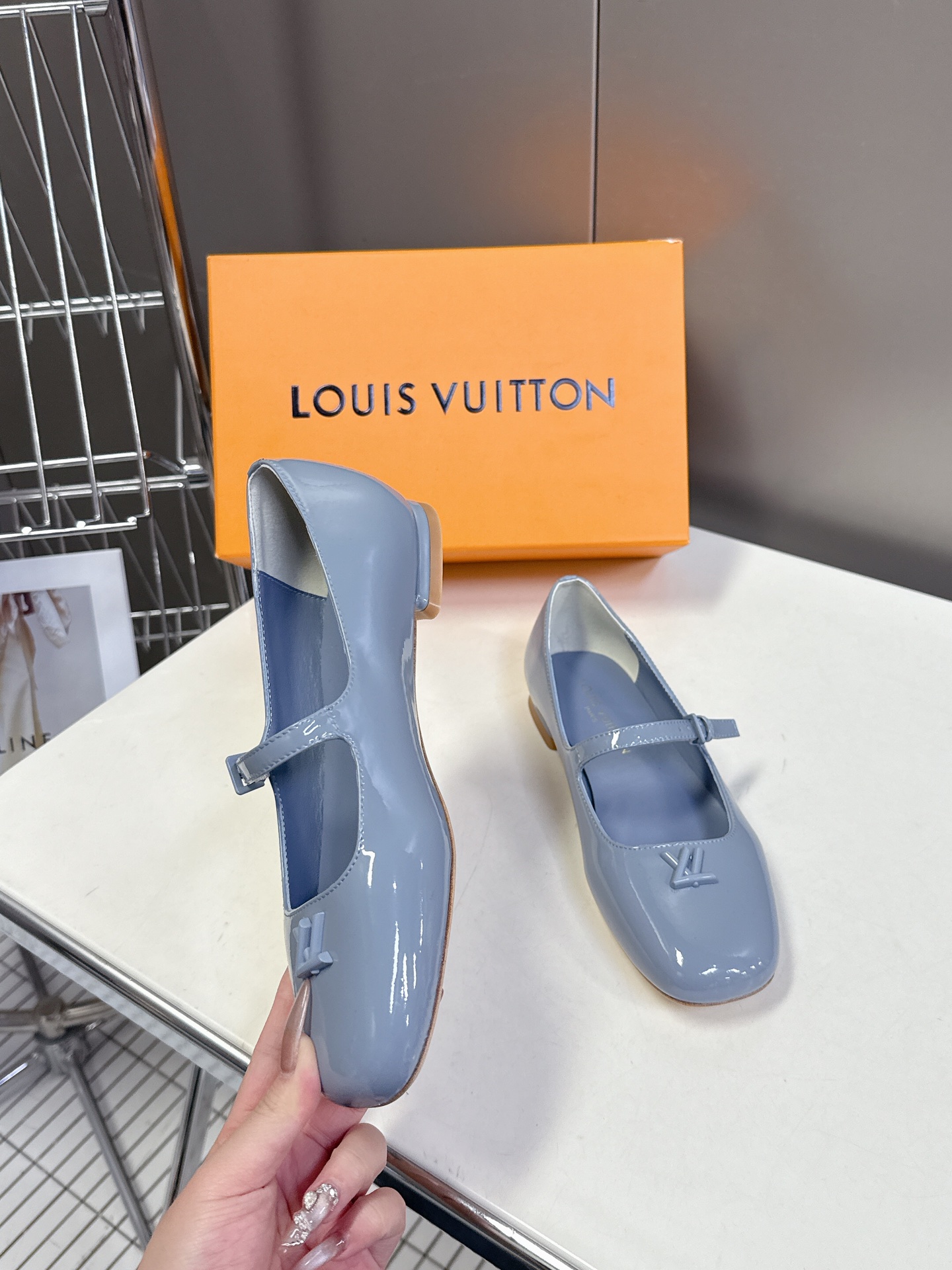 LV 루이비통 메리제인 패션 플랫 슈즈 신발