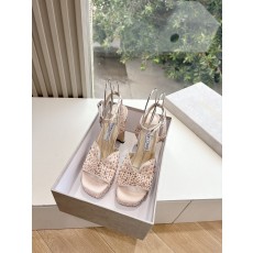 Jimmy Choo 지미추 가보시 펄 하이힐 웨딩 슈즈 구두 샌들 신발