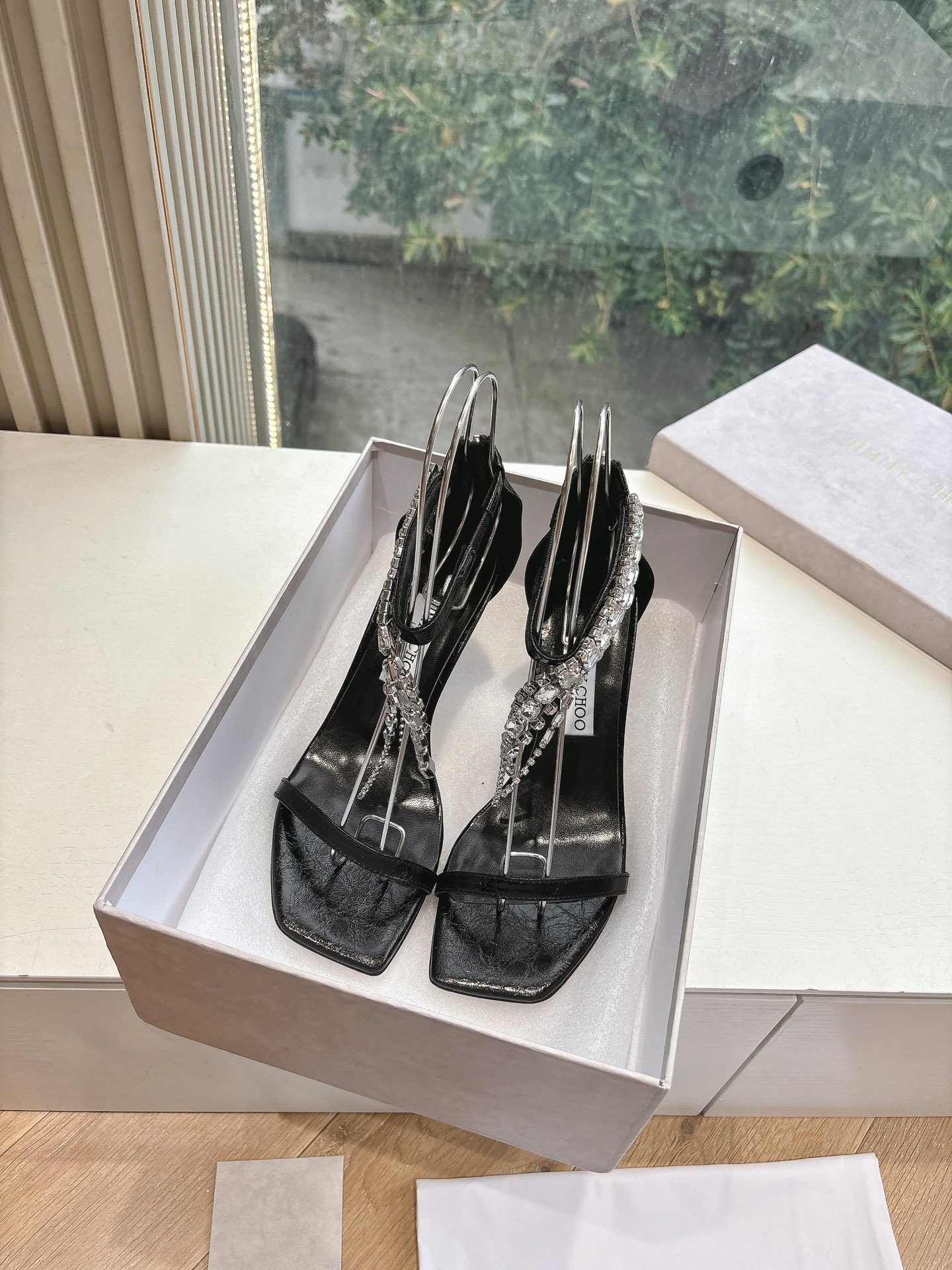 Jimmy Choo 지미추 가보시 펄 하이힐 웨딩 슈즈 구두 신발