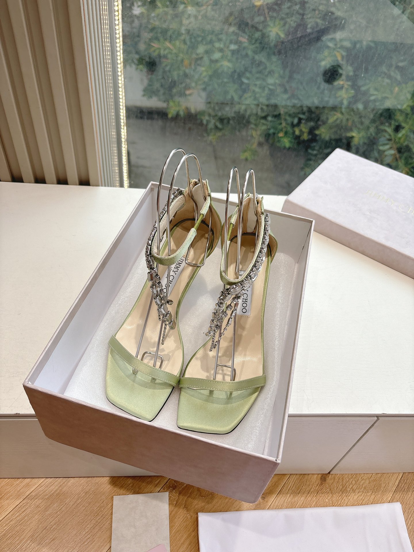 Jimmy Choo 지미추 가보시 펄 하이힐 웨딩 슈즈 구두 신발