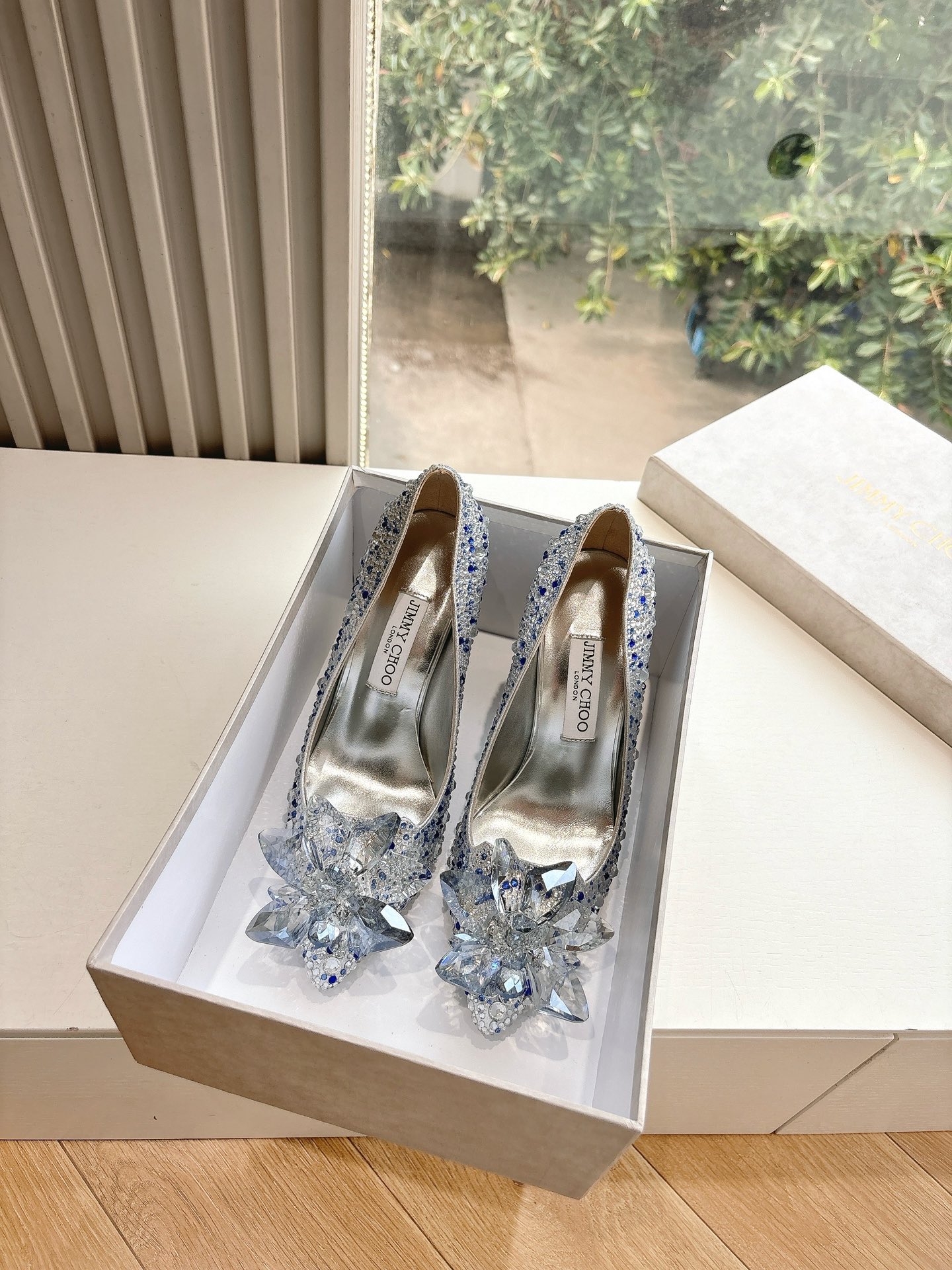 Jimmy Choo 지미추 스틸레토 힐 웨딩 슈즈 구두 신발