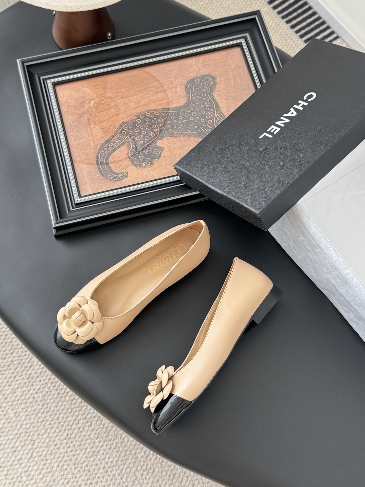 CHANEL 샤넬 25K 플랫 슈즈 단화 신발