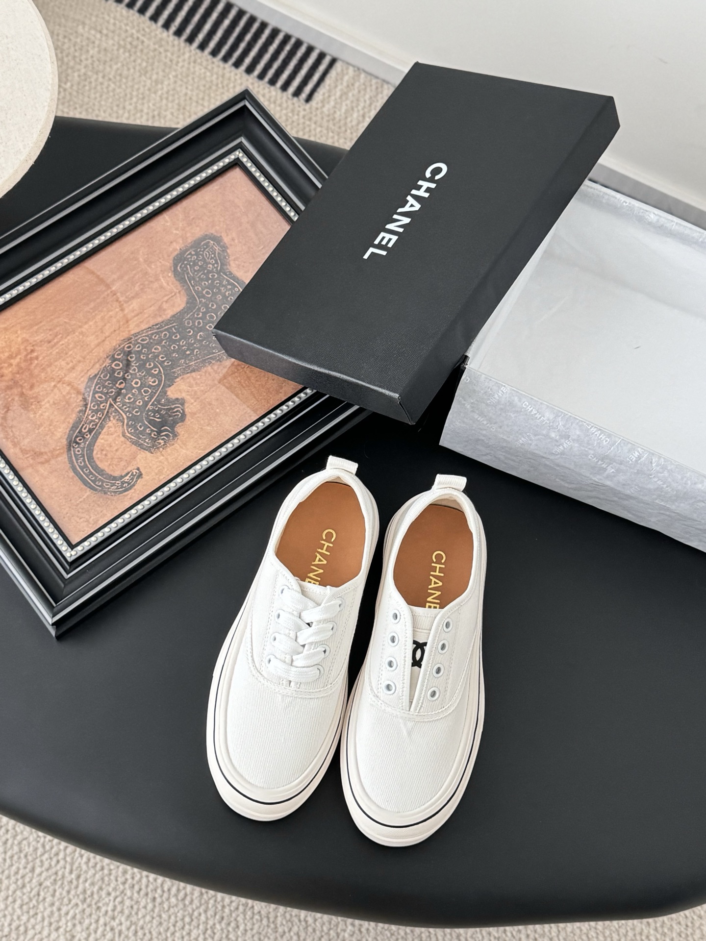 CHANEL 샤넬 스니커즈 슬립온 신발