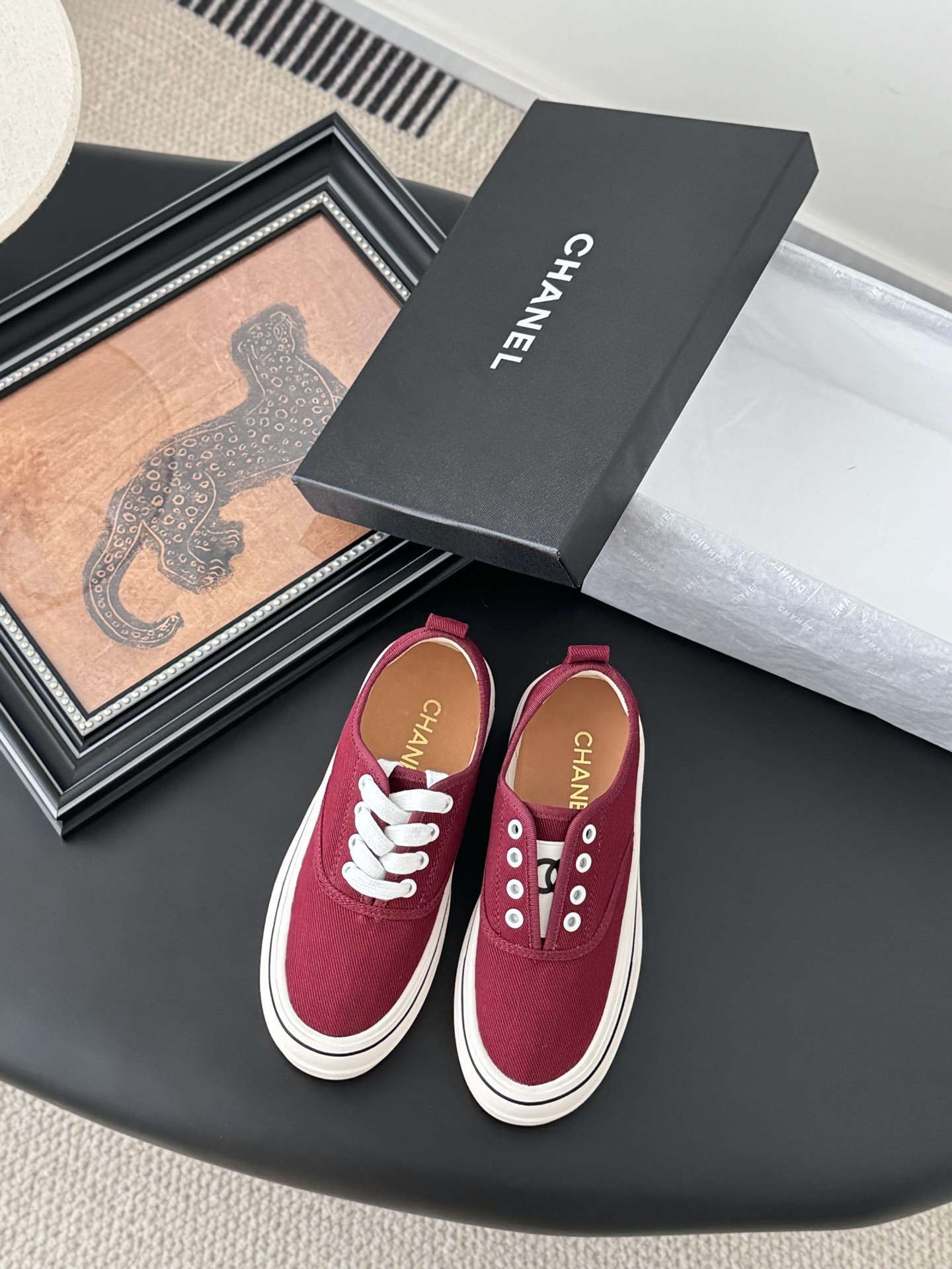 CHANEL 샤넬 스니커즈 슬립온 신발