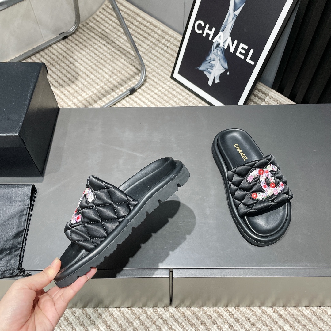 CHANEL 샤넬 슬리퍼 신발