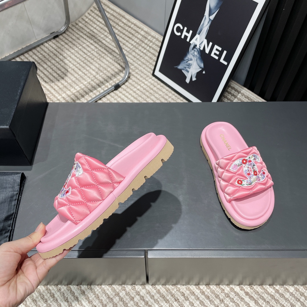 CHANEL 샤넬 슬리퍼 신발