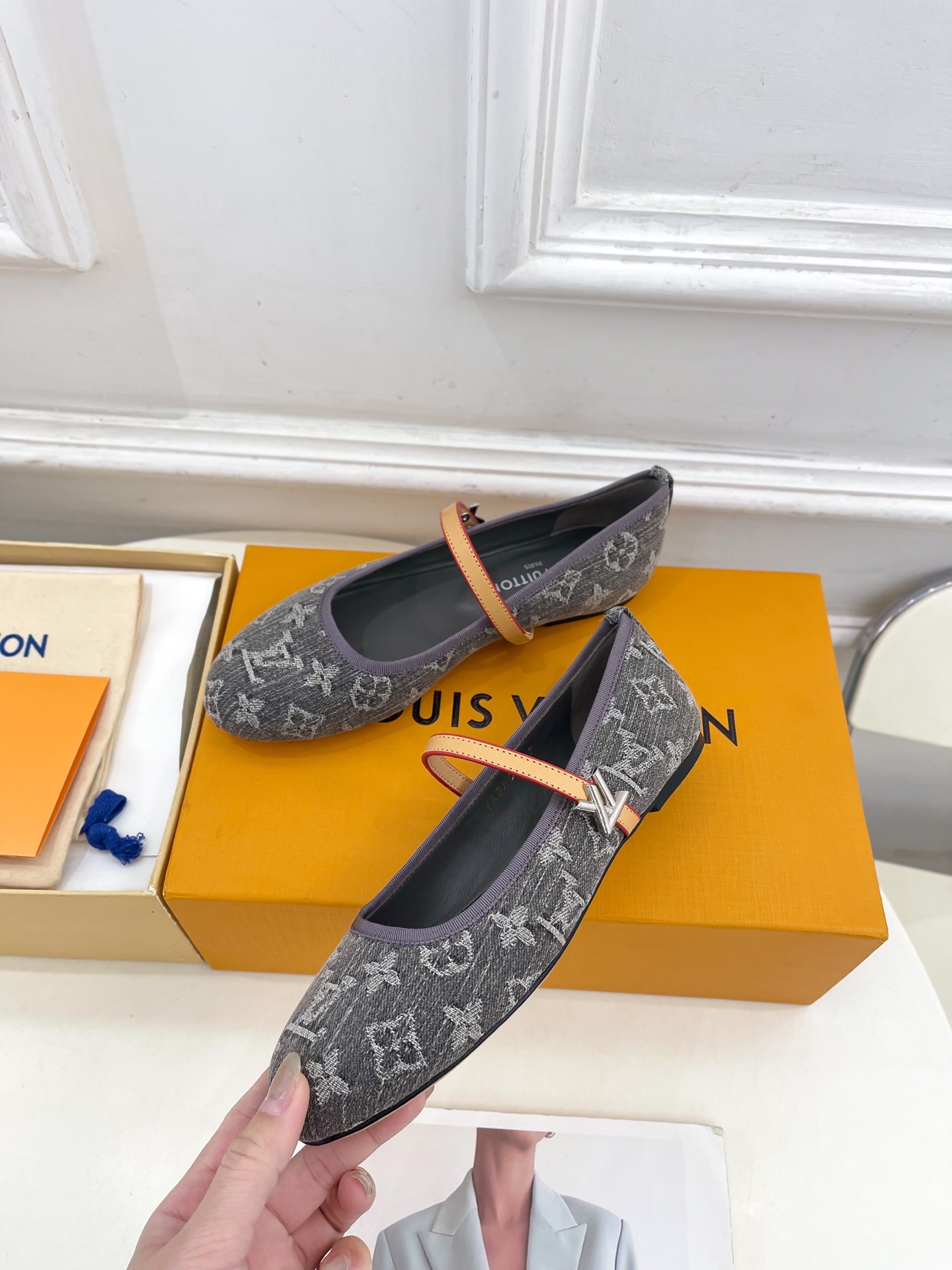 LV 루이비통 플랙 슈즈 단화 신발