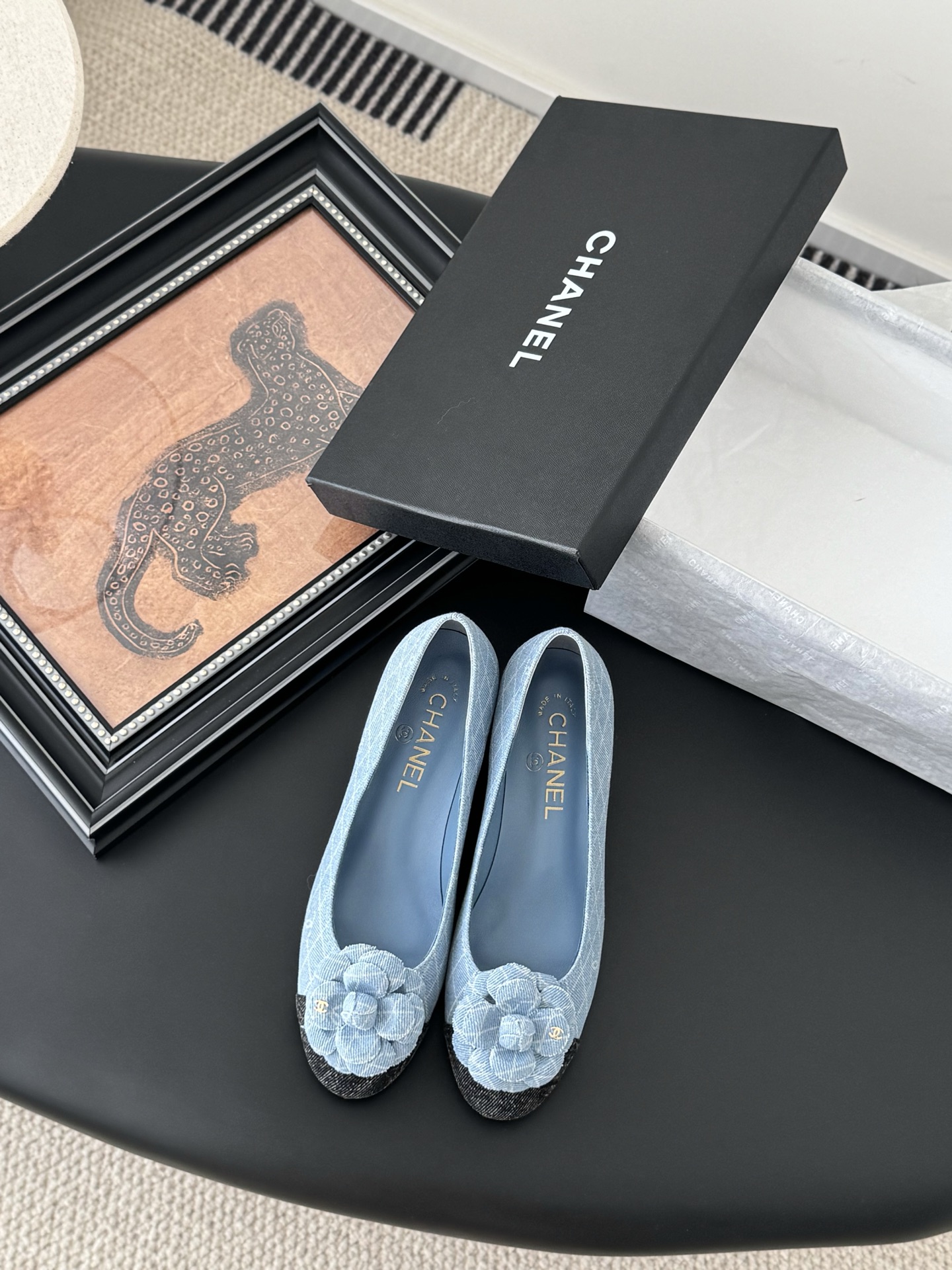 CHANEL 샤넬 25K 플랫 슈즈 단화 신발