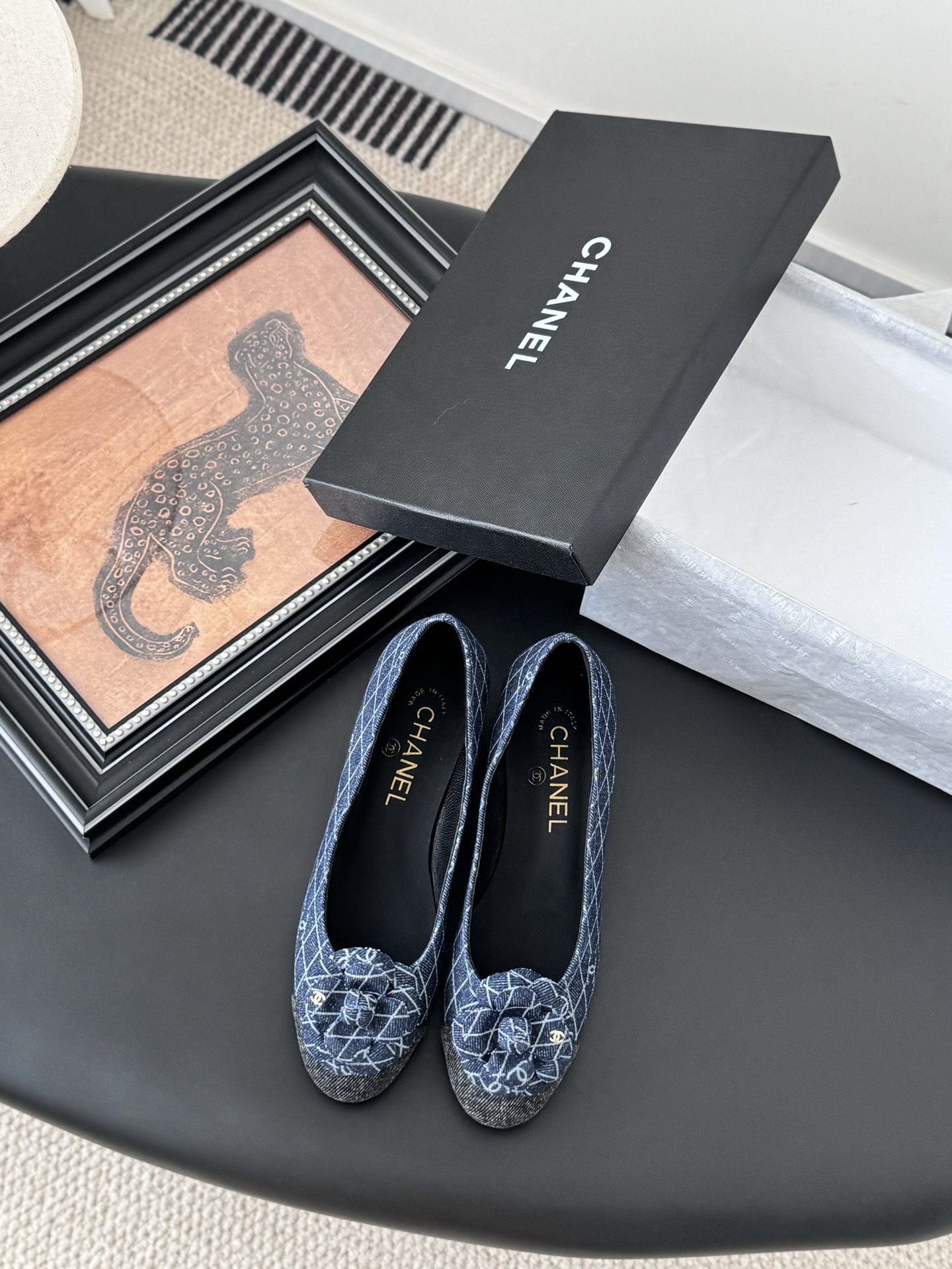 CHANEL 샤넬 25K 플랫 슈즈 단화 신발