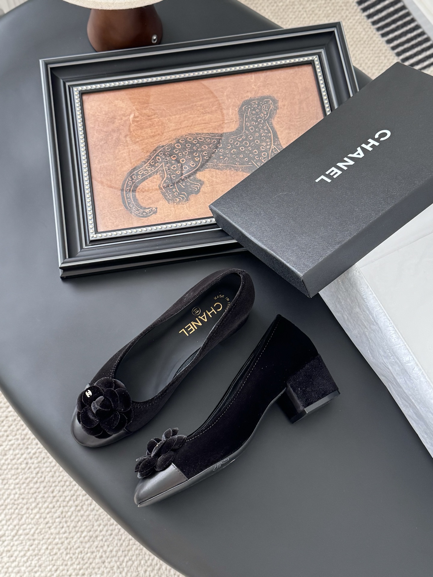 CHANEL 샤넬 25K 플랫 슈즈 단화 신발