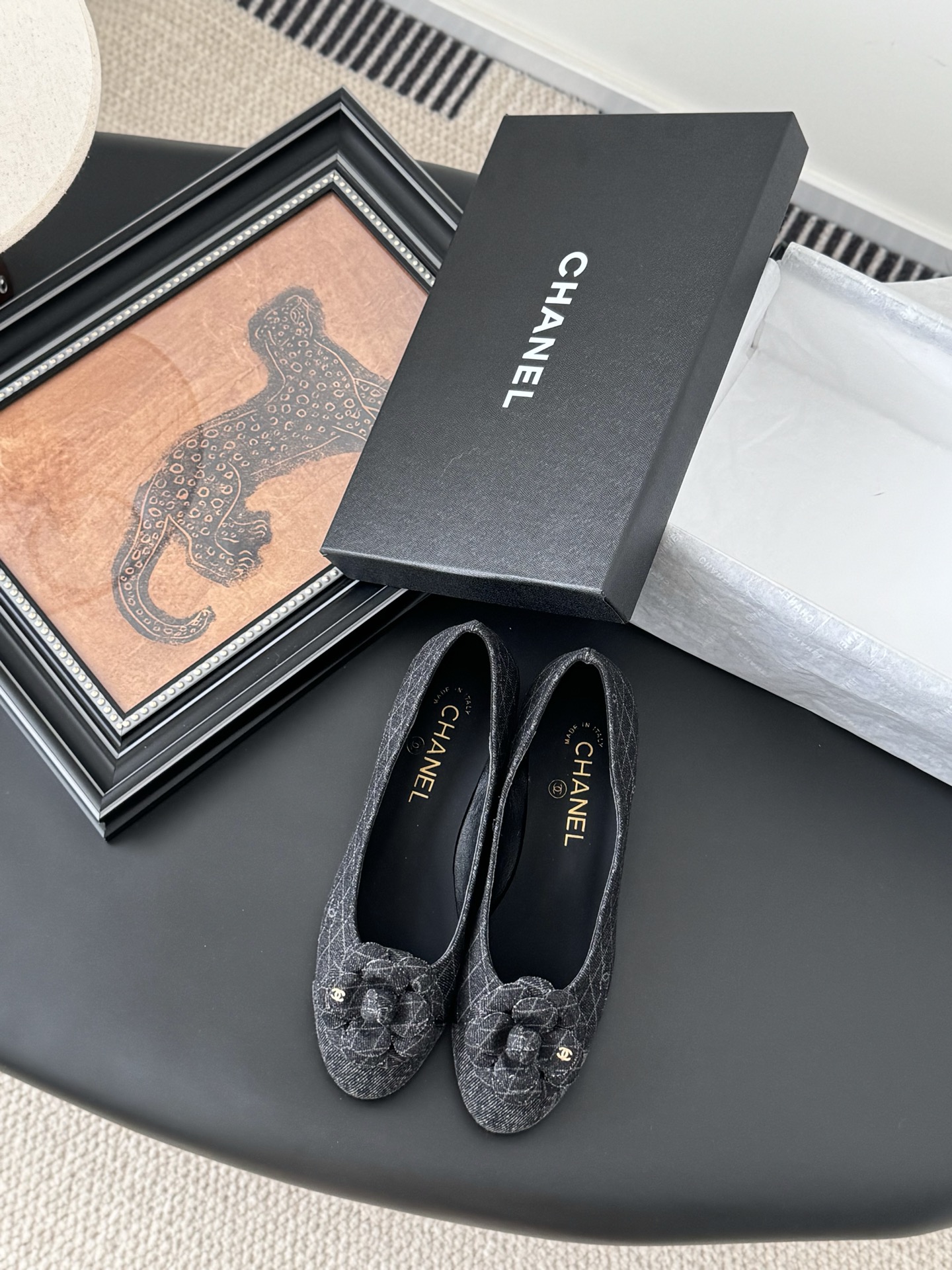 CHANEL 샤넬 25K 플랫 슈즈 단화 신발