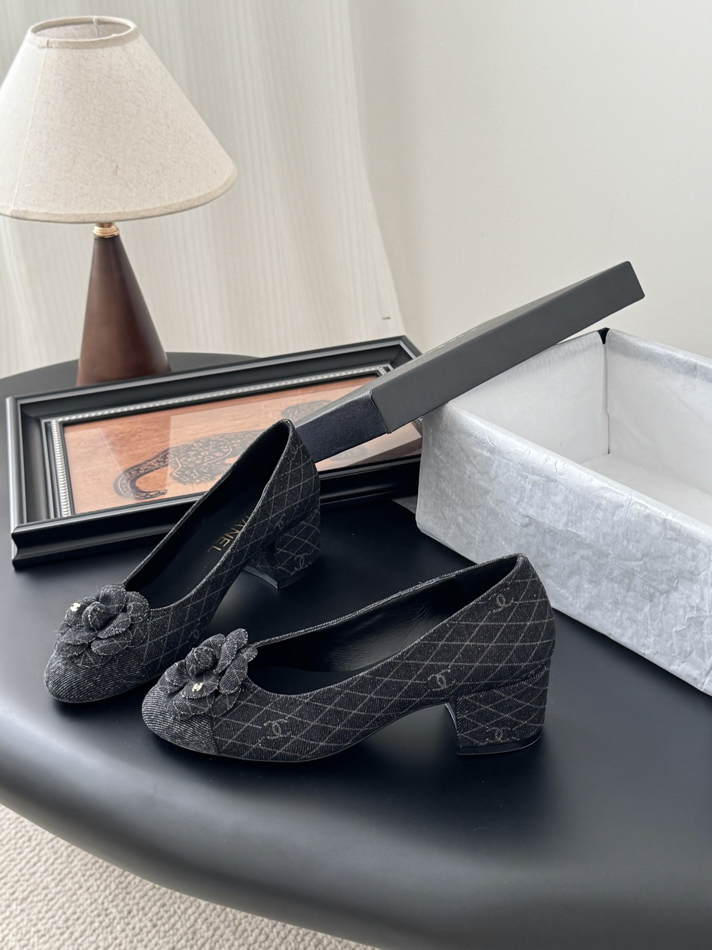 CHANEL 샤넬 25K 플랫 슈즈 단화 신발