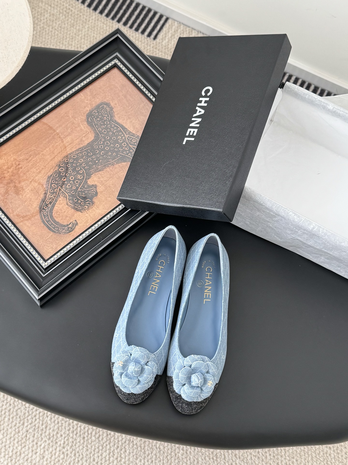 CHANEL 샤넬 25K 플랫 슈즈 단화 신발