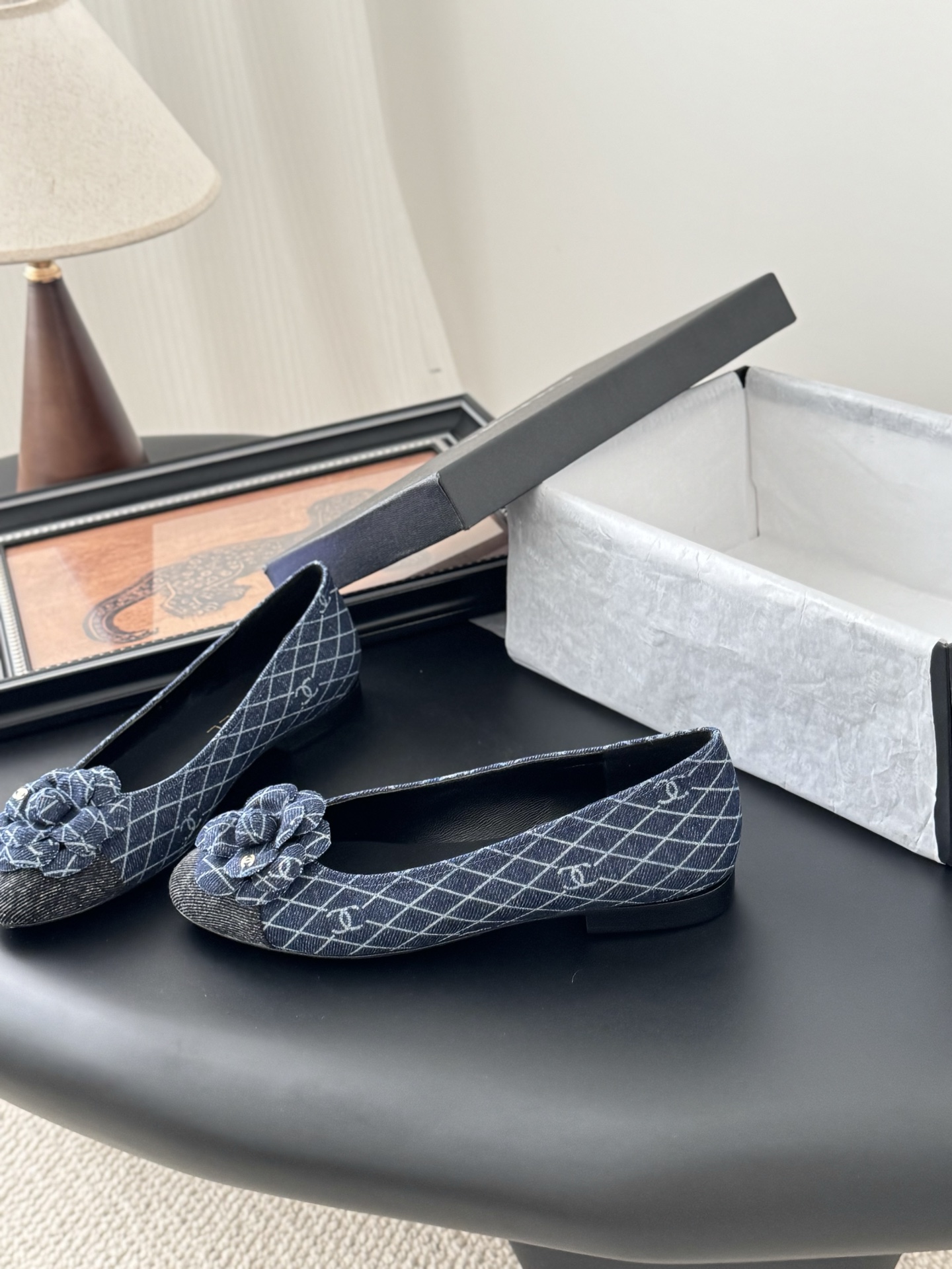 CHANEL 샤넬 25K 플랫 슈즈 단화 신발