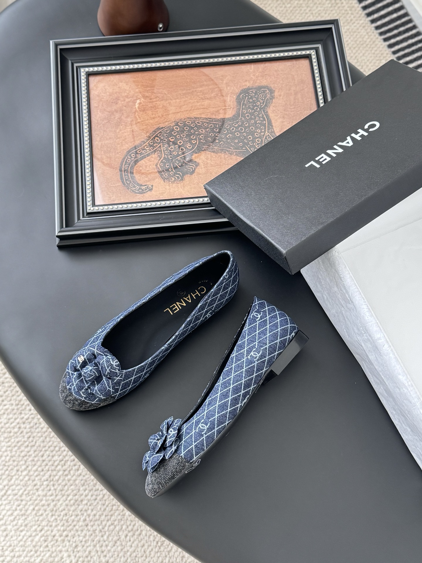 CHANEL 샤넬 25K 플랫 슈즈 단화 신발