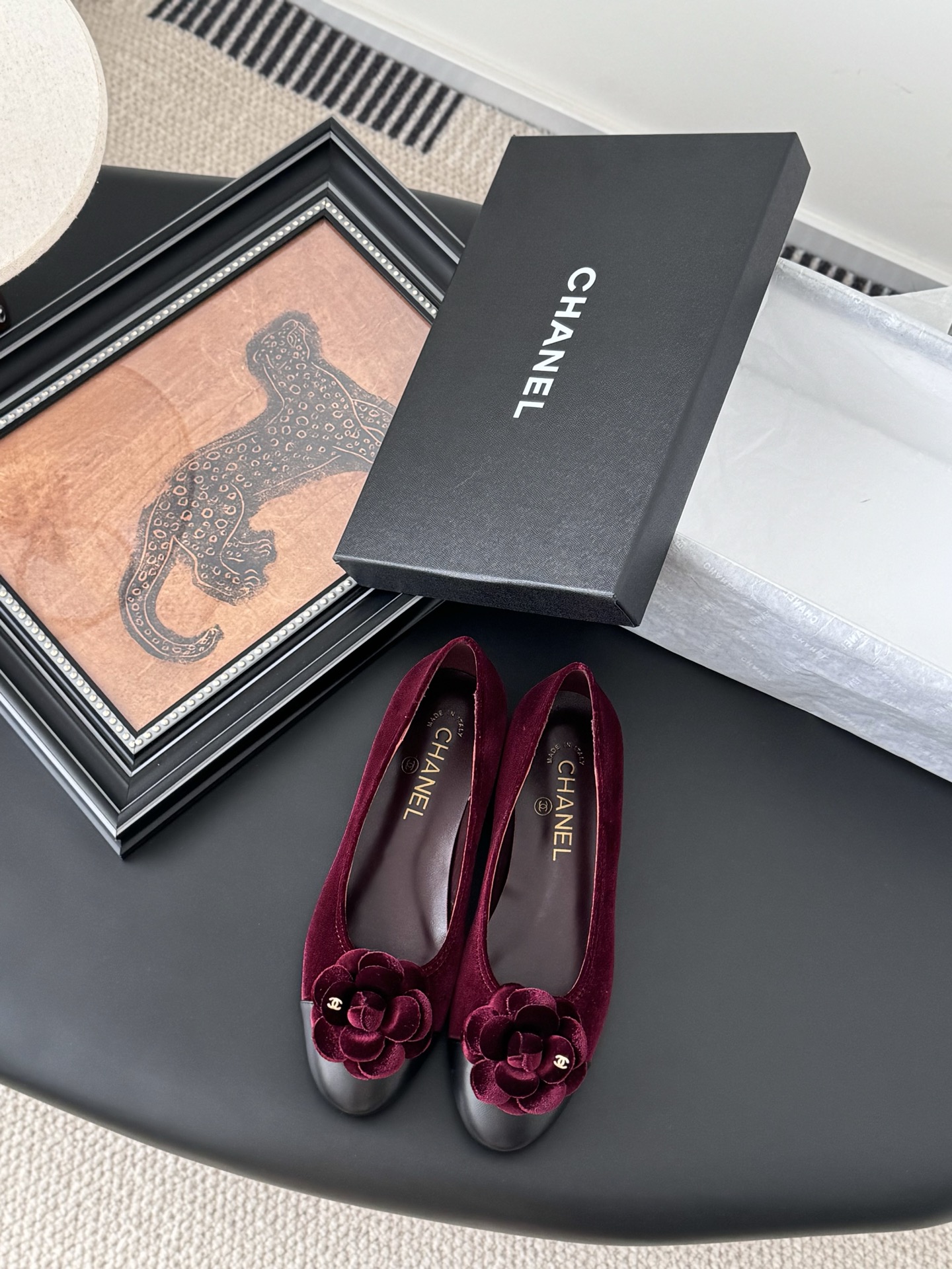 CHANEL 샤넬 25K 플랫 슈즈 단화 신발