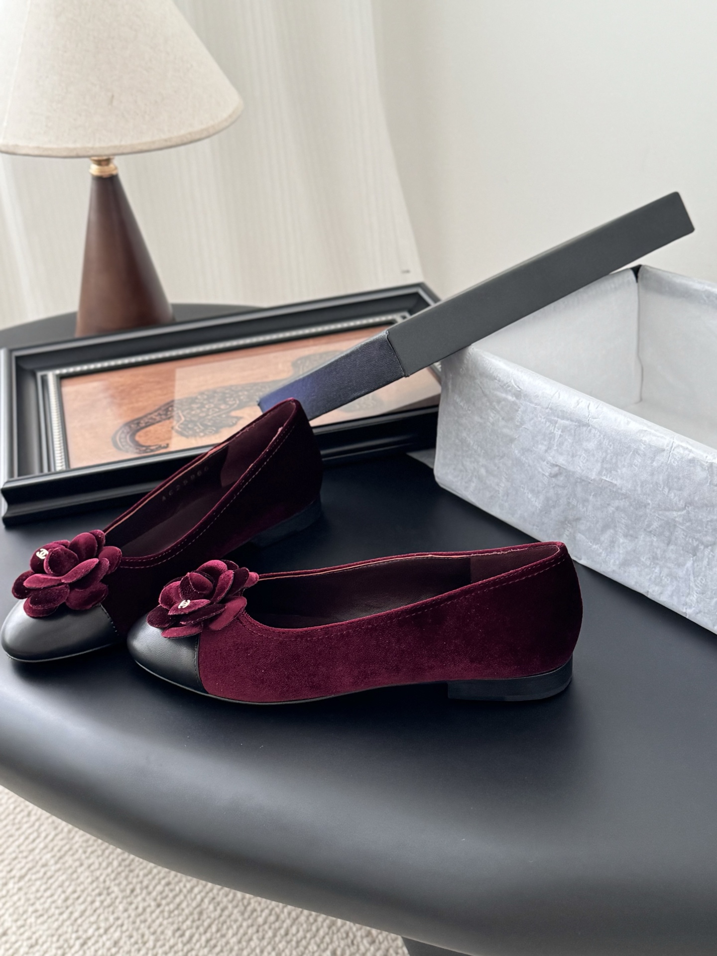 CHANEL 샤넬 25K 플랫 슈즈 단화 신발