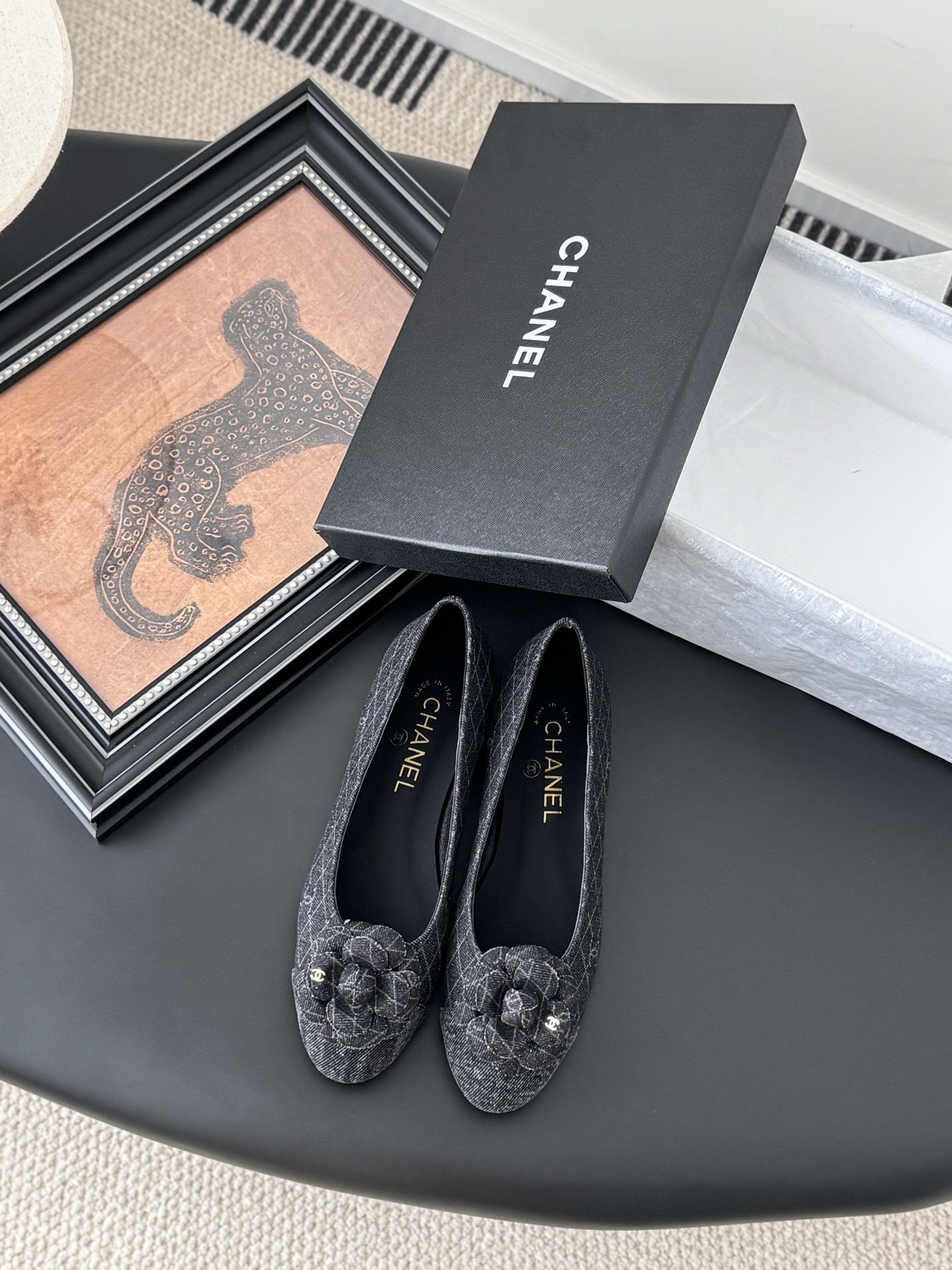 CHANEL 샤넬 25K 플랫 슈즈 단화 신발