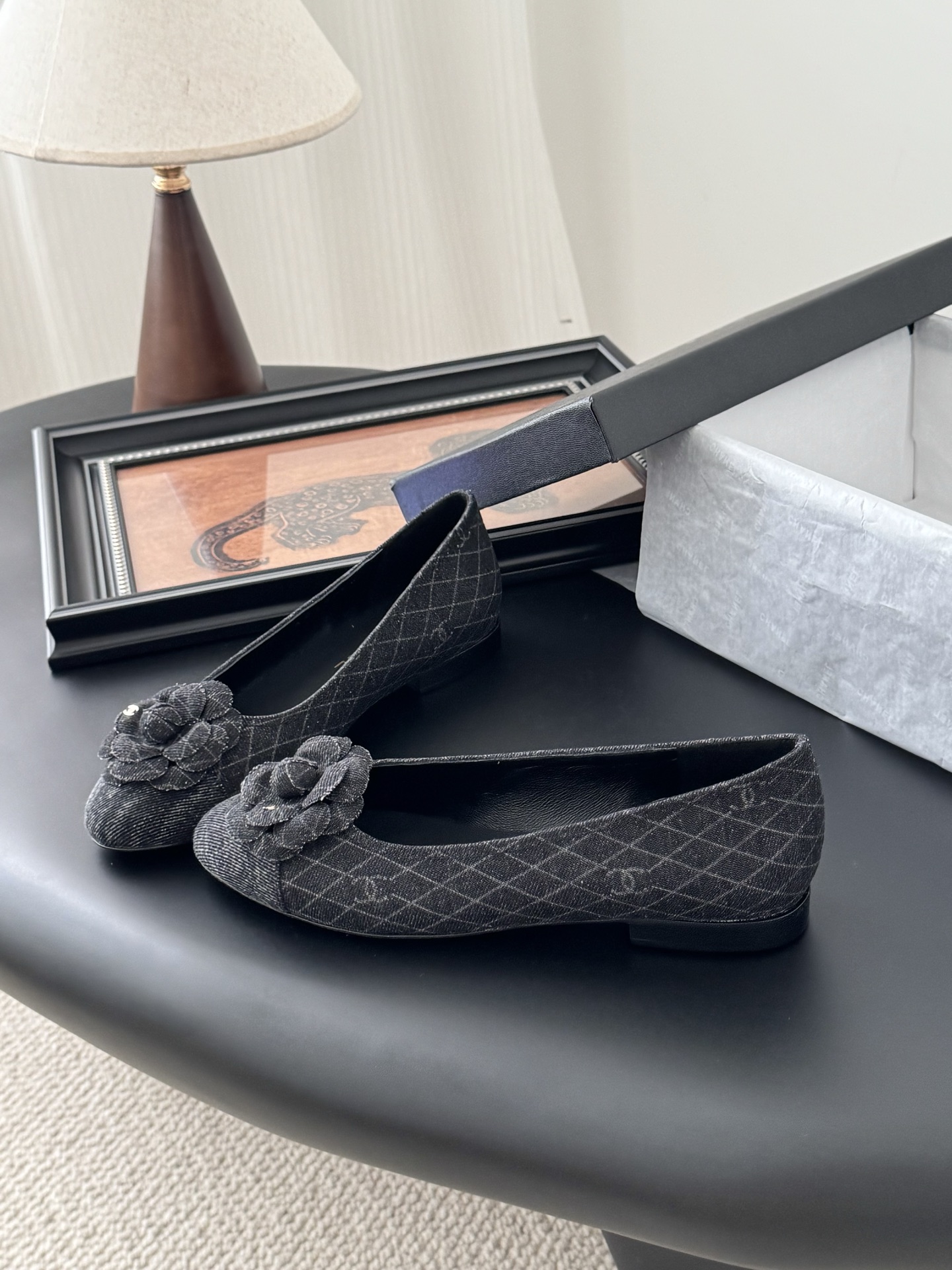 CHANEL 샤넬 25K 플랫 슈즈 단화 신발