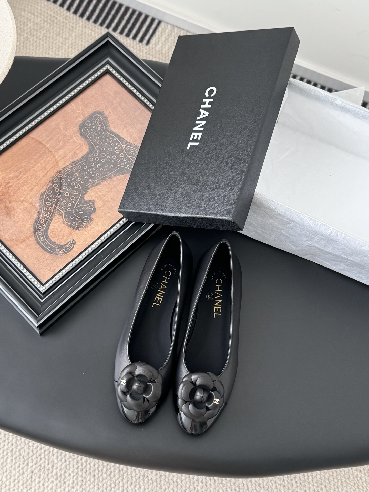 CHANEL 샤넬 25K 플랫 슈즈 단화 신발