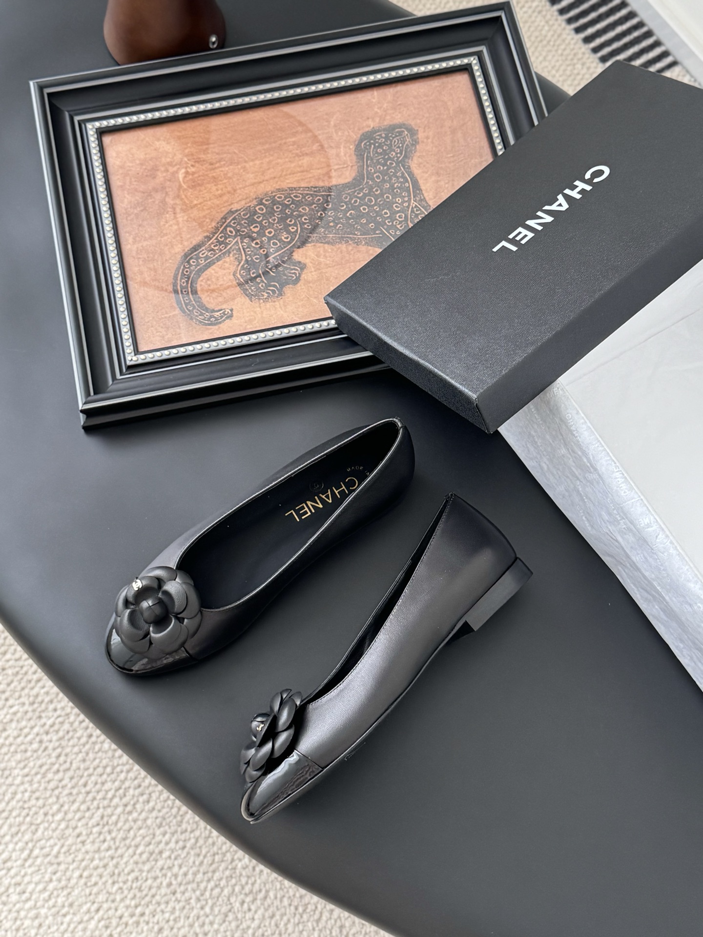 CHANEL 샤넬 25K 플랫 슈즈 단화 신발