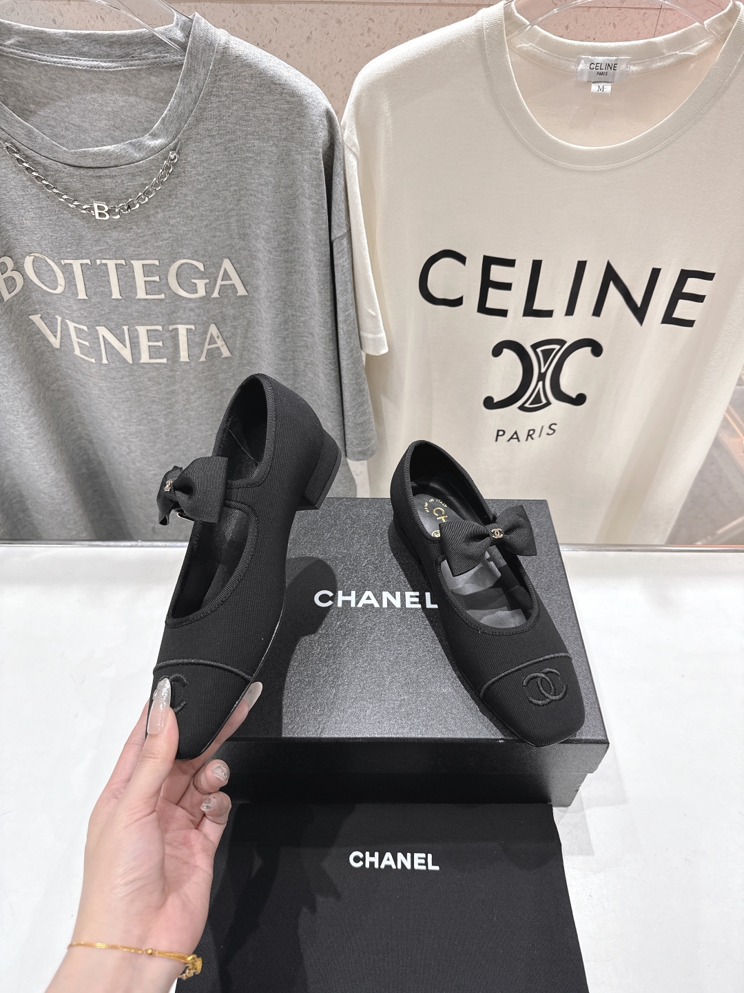 CHANEL 샤넬 플랫 슈즈 단화 신발