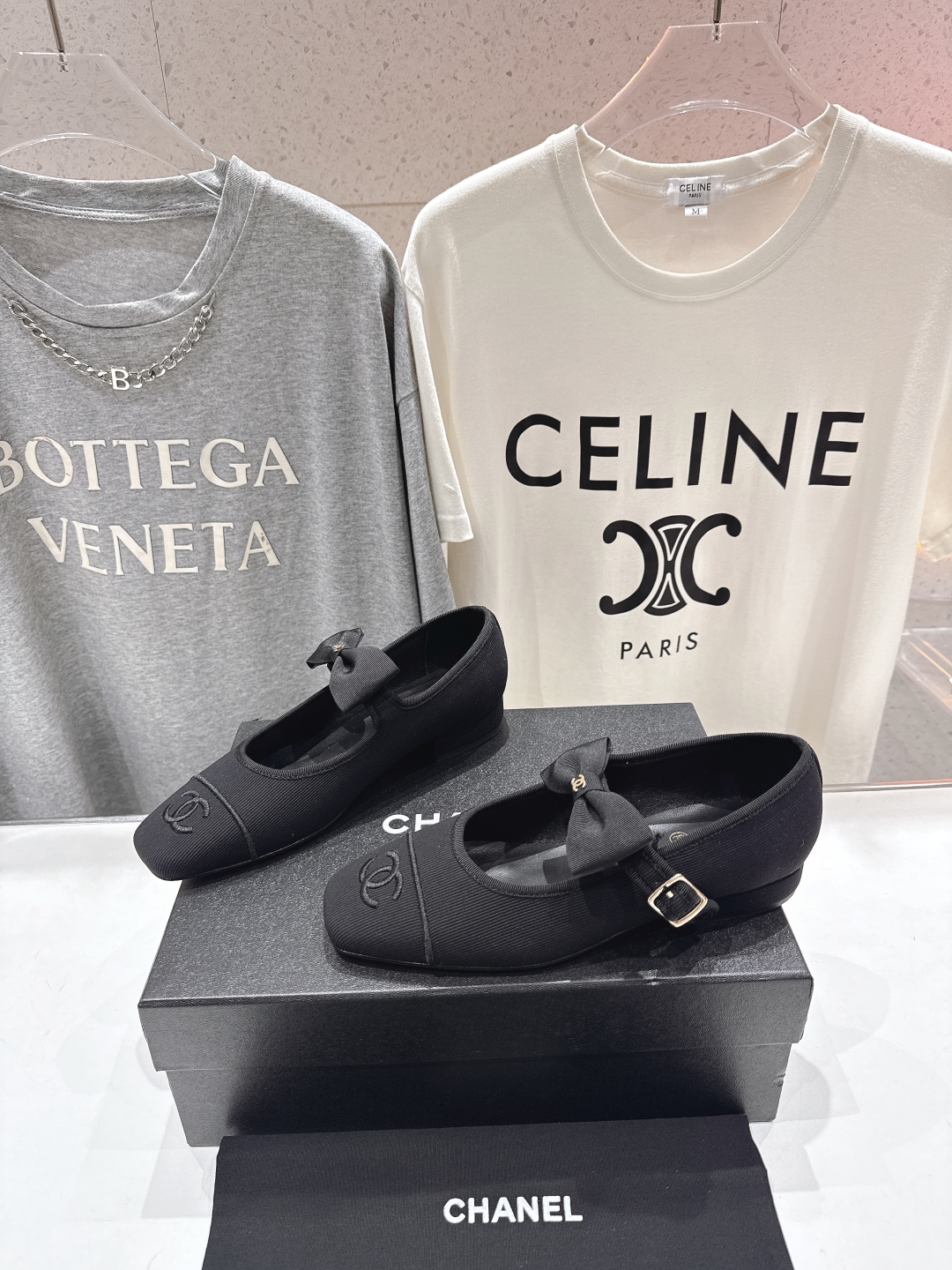 CHANEL 샤넬 플랫 슈즈 단화 신발