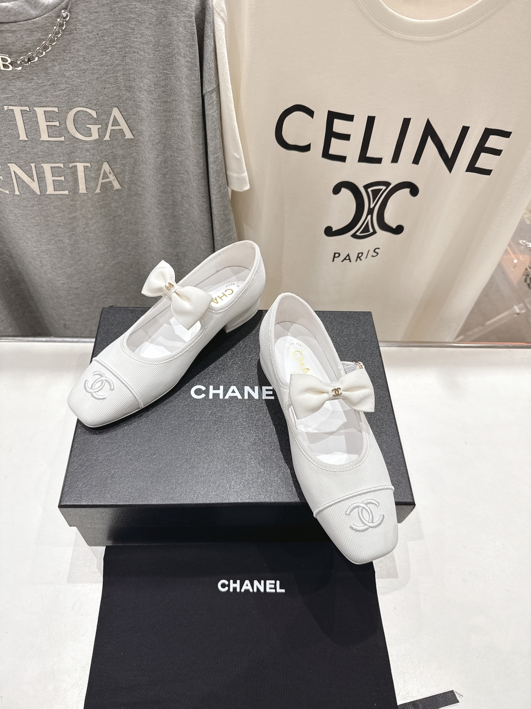 CHANEL 샤넬 플랫 슈즈 단화 신발