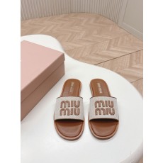 MIUMIU 미우미우 슬리퍼 샌들 신발