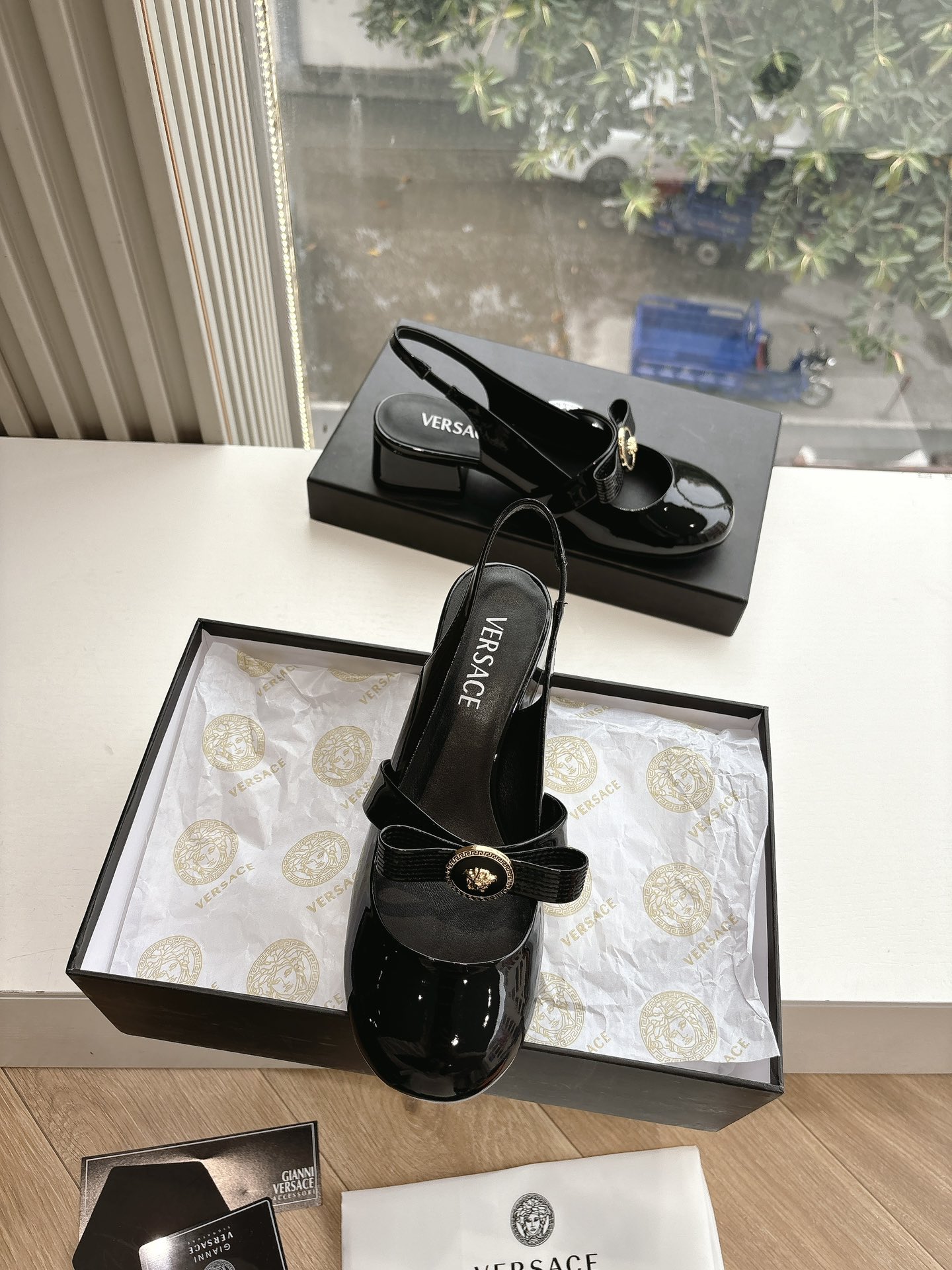 Versace 베르사체 힐 통굽 구두 신발