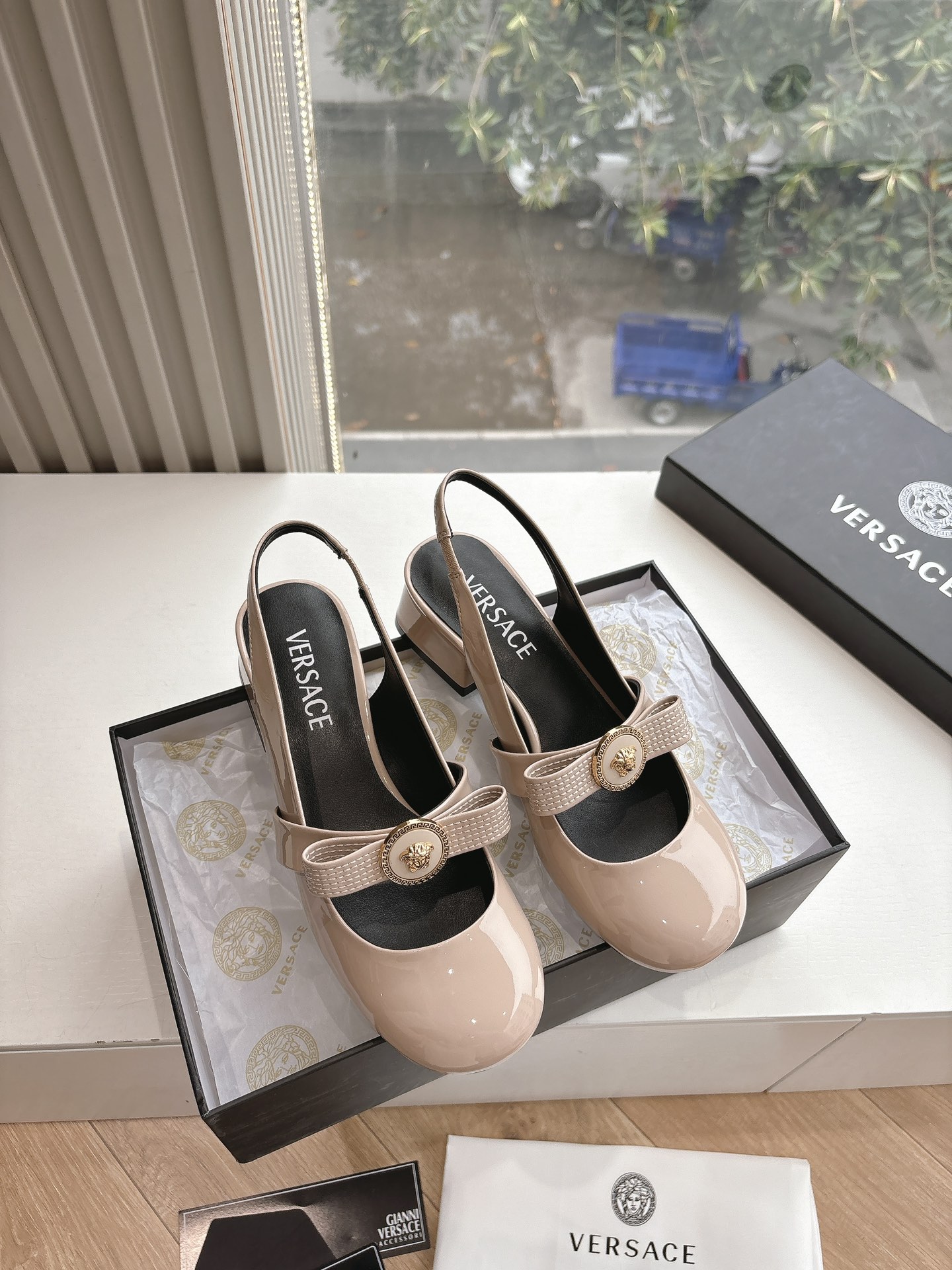 Versace 베르사체 힐 통굽 구두 신발