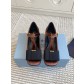 PRADA 프라다 통굽 힐 슈즈 구두 단화 신발
