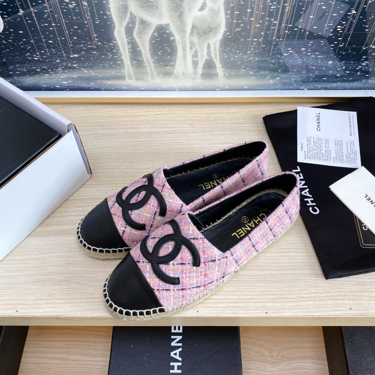 CHANEL 샤넬 단화 플랫 슈즈 신발
