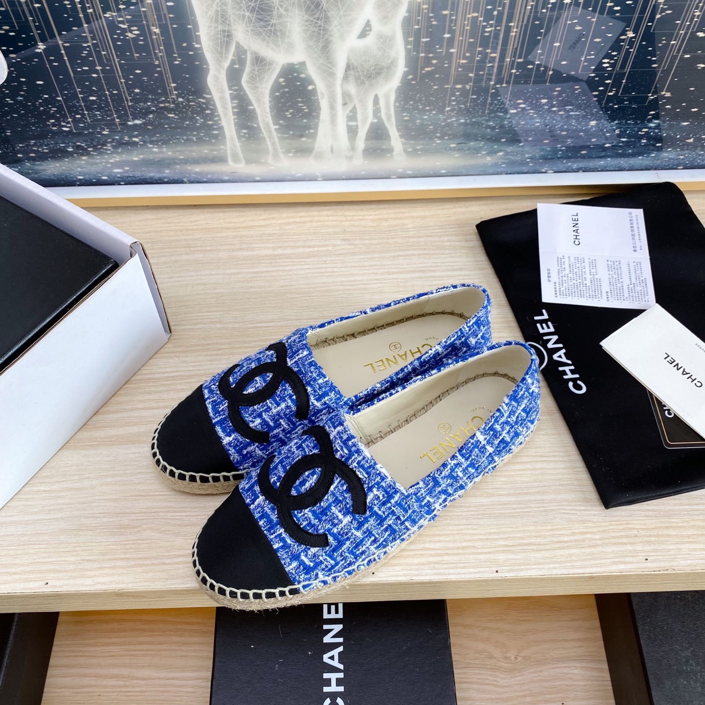 CHANEL 샤넬 단화 플랫 슈즈 신발