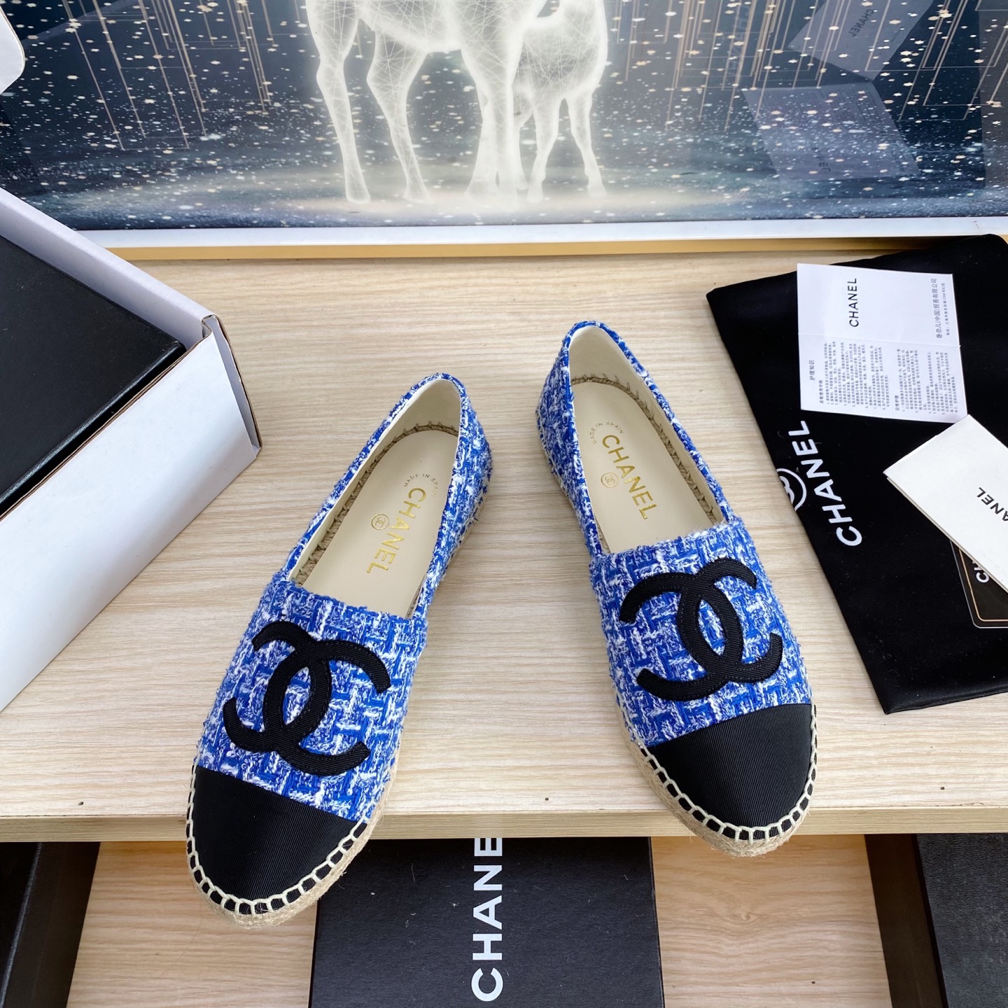 CHANEL 샤넬 단화 플랫 슈즈 신발