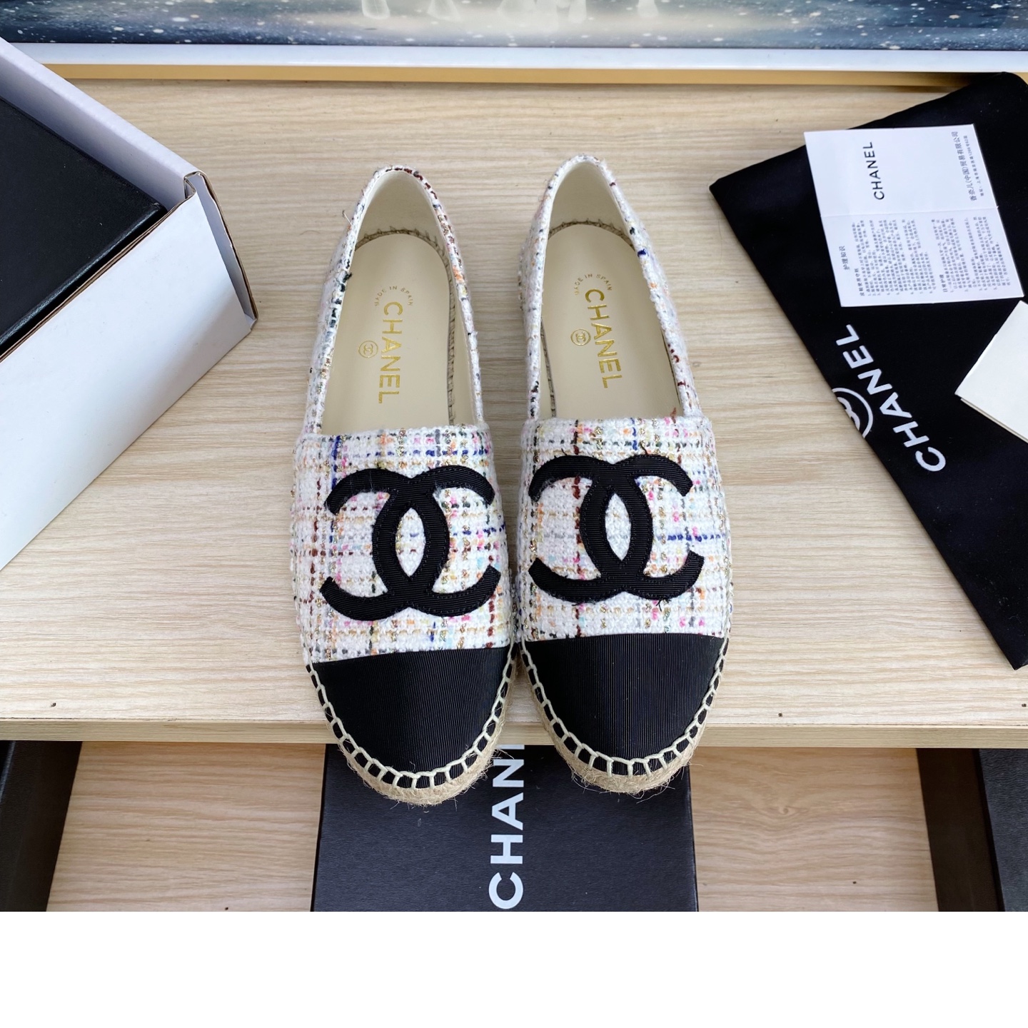 CHANEL 샤넬 단화 플랫 슈즈 신발