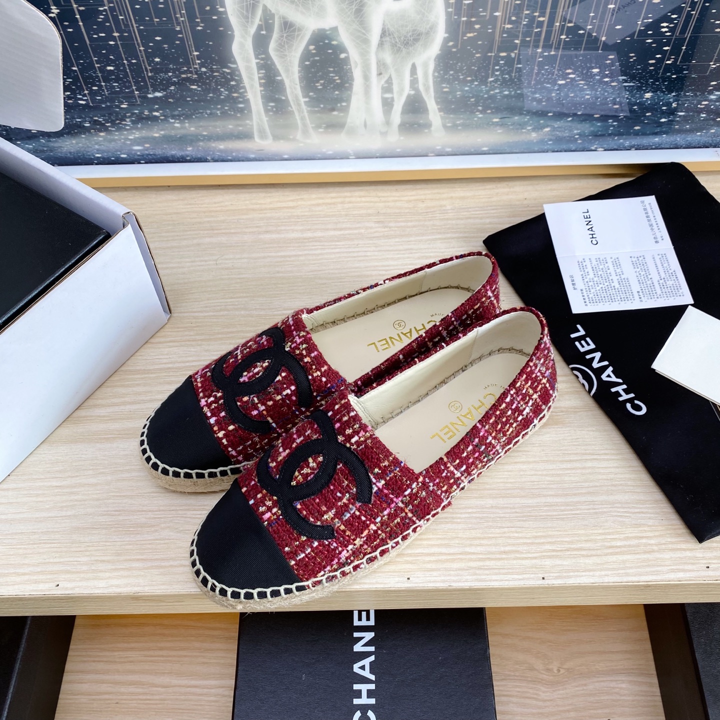 CHANEL 샤넬 단화 플랫 슈즈 신발