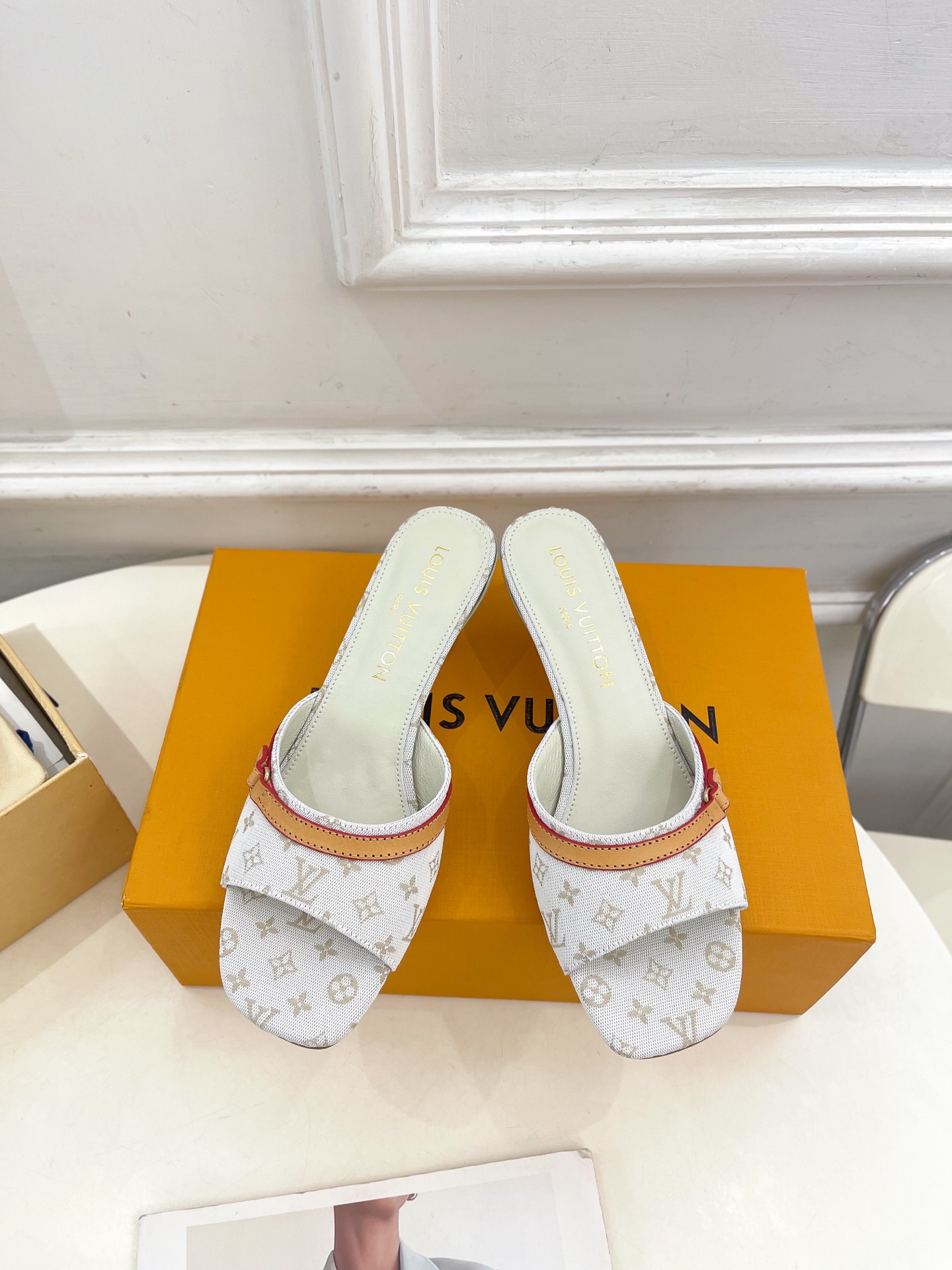 LV 루이비통 힐 샌들 슬리퍼 신발