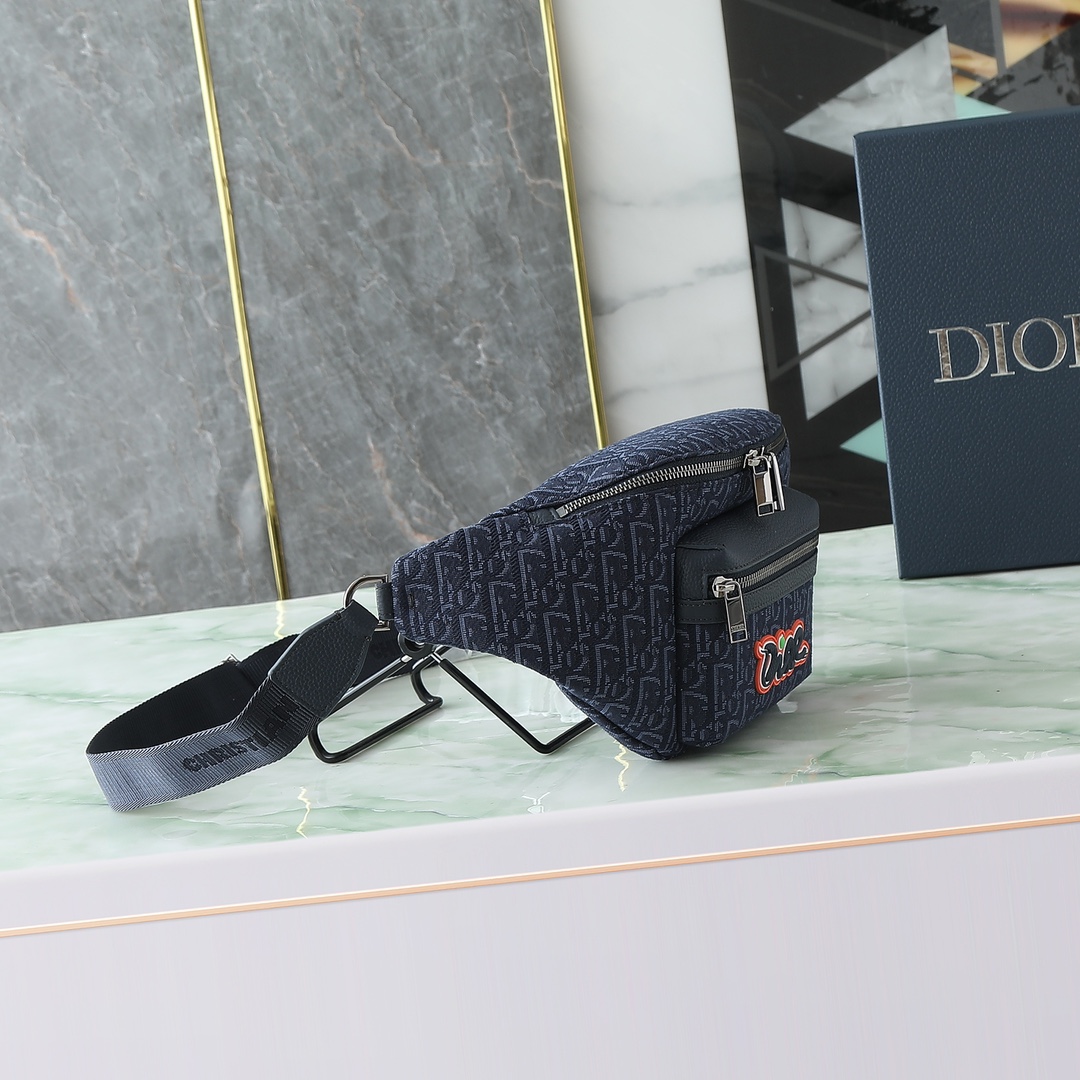 Dior CD 디올 힙색 슬링백 가방