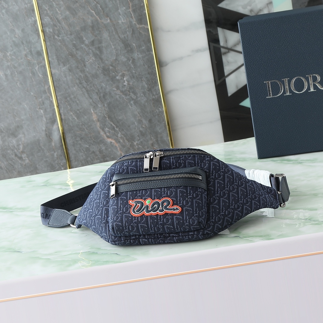 Dior CD 디올 힙색 슬링백 가방