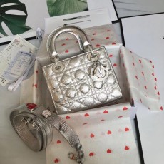 Dior CD Lady 디올 레이디 실버 가방