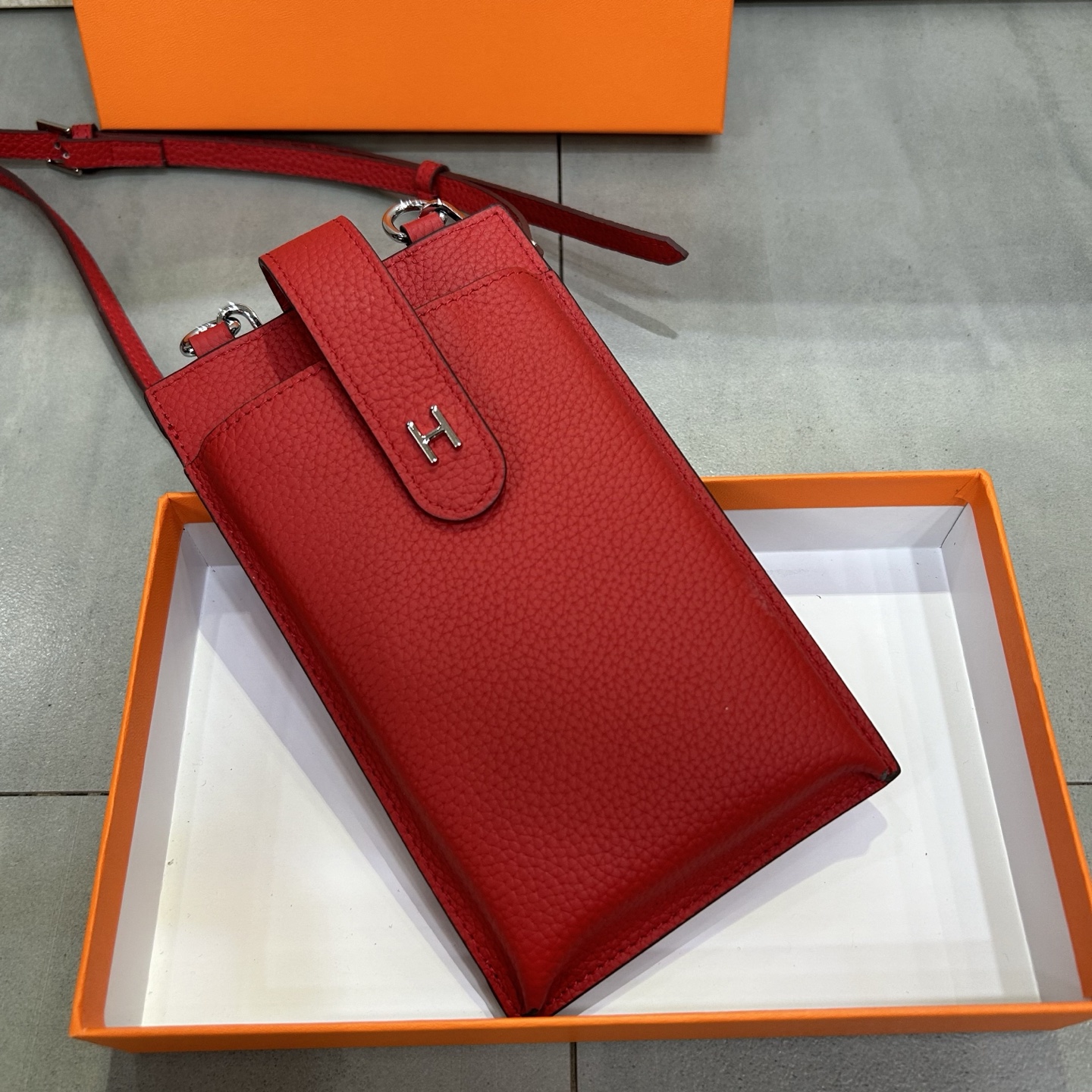 Hermes 에르메스 가죽 케이스 가방