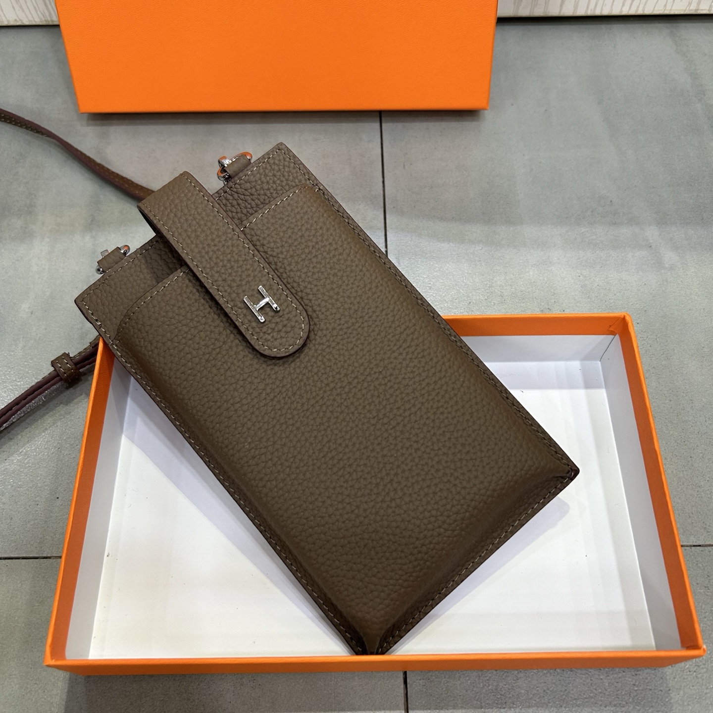 Hermes 에르메스 가죽 케이스 가방