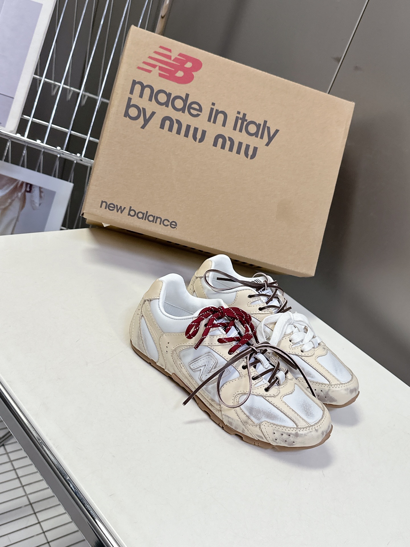MiuMiu x New Balance 미우미우 뉴발란스 스니커즈 운동화 신발