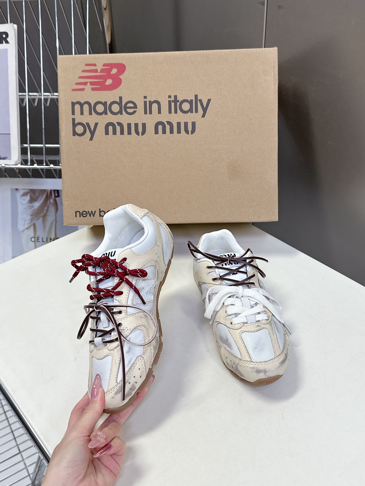 MiuMiu x New Balance 미우미우 뉴발란스 스니커즈 운동화 신발