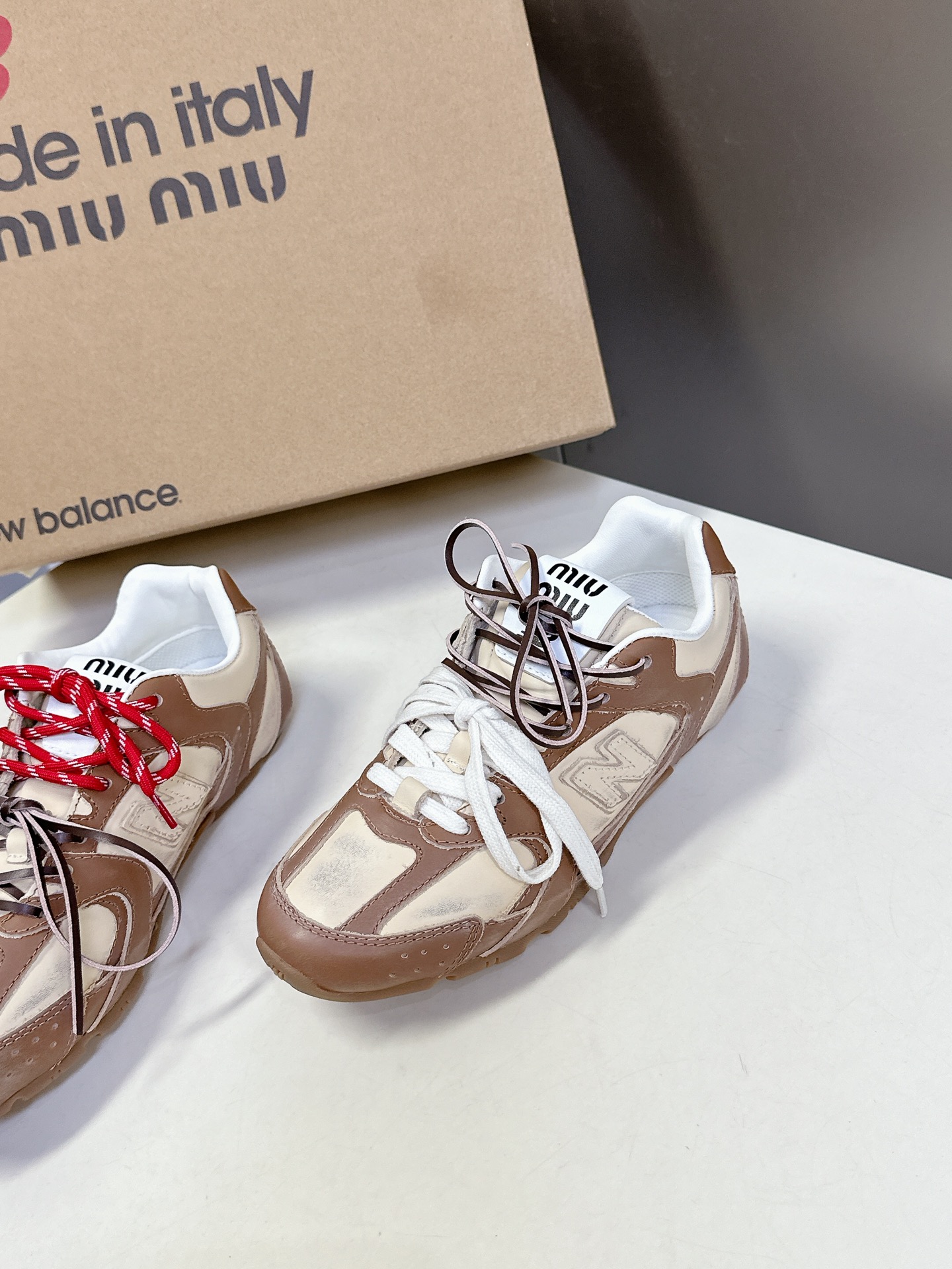MiuMiu x New Balance 미우미우 뉴발란스 스니커즈 운동화 신발