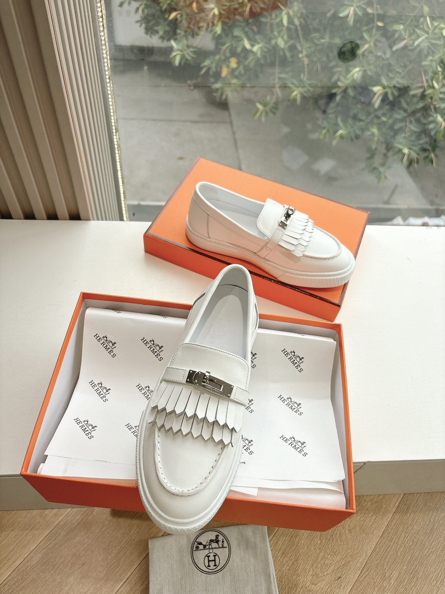 Hermes 에르메스 로퍼 구두 신발