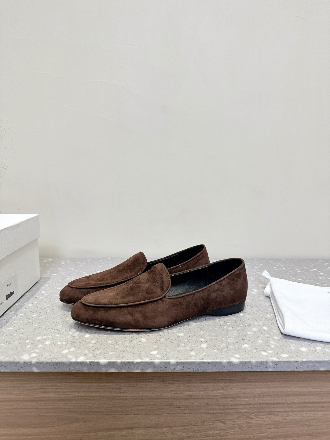 The row 더로우 미니멀 빈티지 태슬 로퍼 플랫 구두 신발