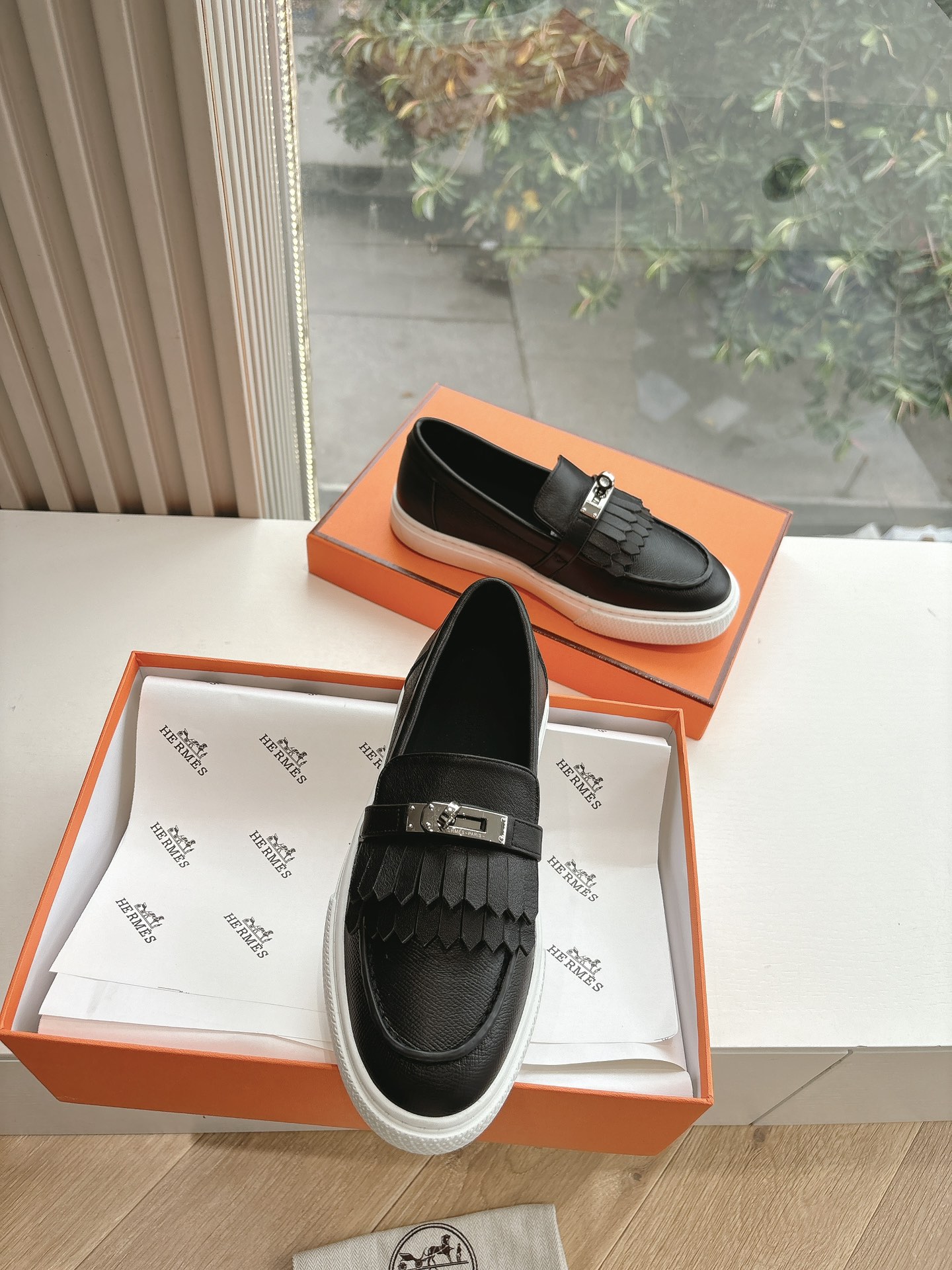 Hermes 에르메스 로퍼 구두 신발